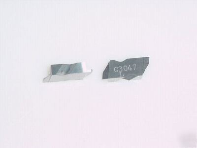 G3047L C2 uncoated 10PCS top notch grooving inserts