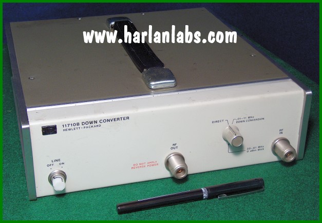 Hp 11710B down converter. for 8640/8564 sig-gens