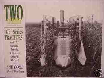 John deere gp tractors â€“ experimental & model c