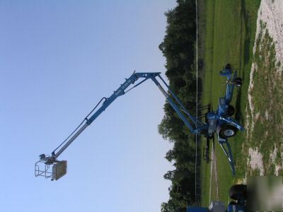 Manlift, tow-behind/electric tz-34/20