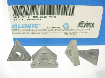 New 70 valenite tnmg grade VC29 carbide inserts G793