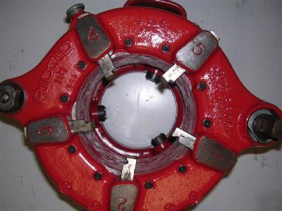 New ridgid 161 pipe threader die 4-6" ex cond $2900