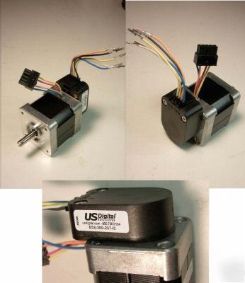 Nmb 17PM-406 stepper motor w/ us digital E5 encoder