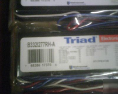 Universal lighting 3 lamp T8 ballast 277 v, 10 pack