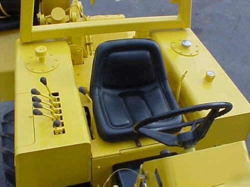 Vermeer v 450 trencher backhoe 6 way blade 