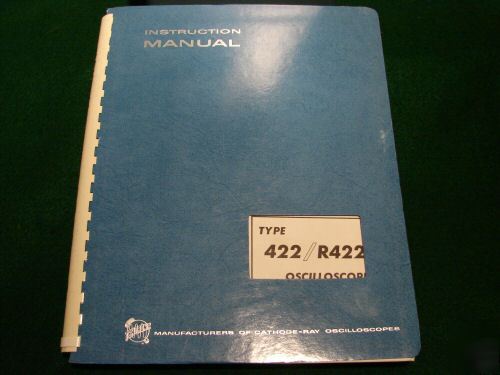 Very nice compact tektronix 422 scope start at $1