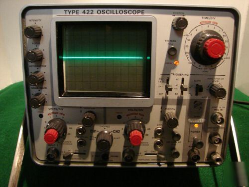 Very nice compact tektronix 422 scope start at $1