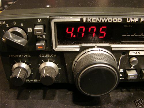 Wow nice & rare kenwood tr 8400 uhf radio 