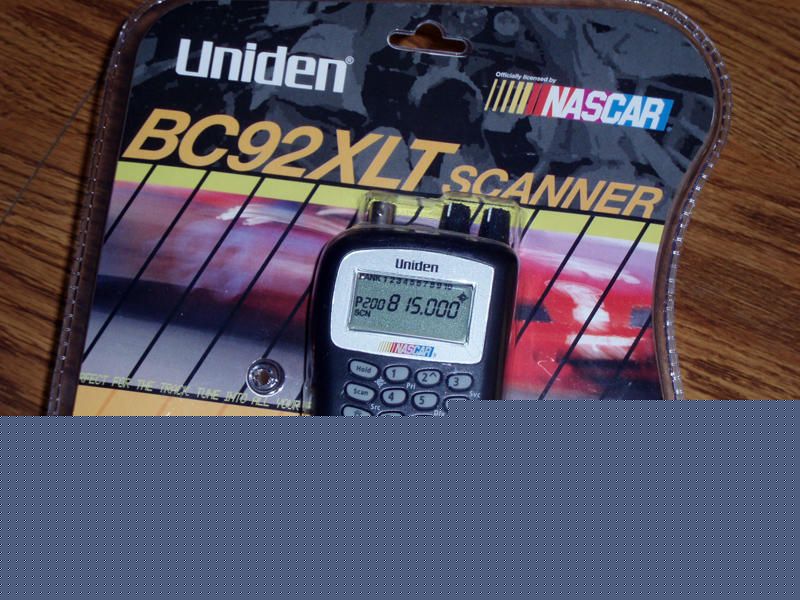 Nip uniden BC92XLT bearcat nascar police scanner 200 ch