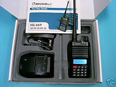 Pairl WOUXUN669 136-174MHZ fm handheld transceiver