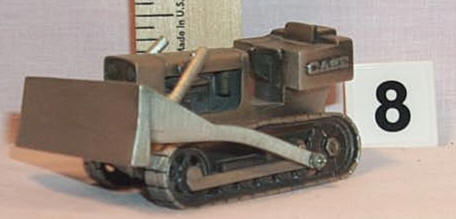 Pewter diecast case caterpillar spec cast ? norscot ?