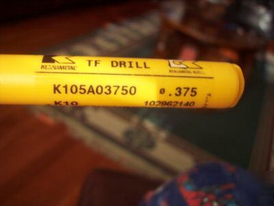 3/8 solid carbide K10 kennametal dynapoint drill drills