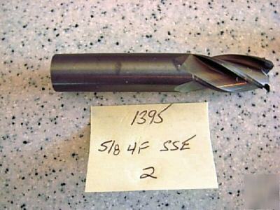 5/8 carbide end mill 4 flute single sqaure end