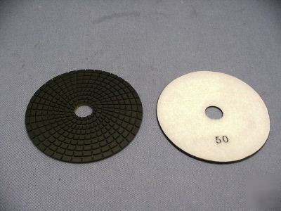 5â€ wet polishing disc â€“ velcro backed - #50 