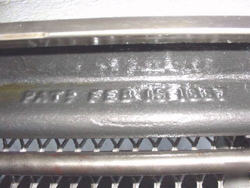 Antique barnes velocipede screw cutting lathe,# 4-1/2