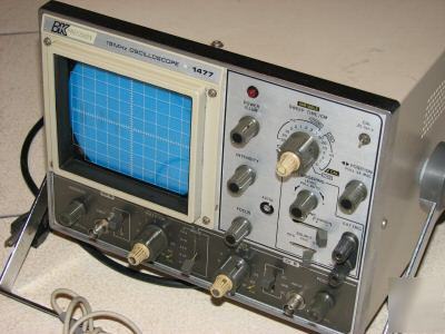 Bk precision 1477 15 mhz dual-trace oscilloscope b&k 