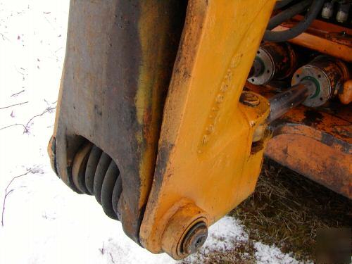 Case 580 c loader backhoe w/ john deer controlls 