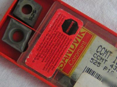 Ccmt 432 um sandvik insert grade 525 (10 pcs)