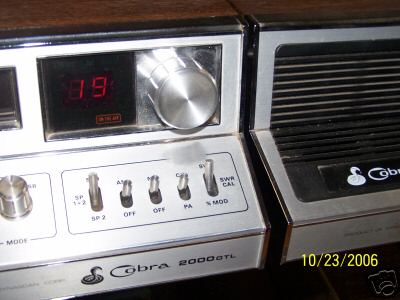 Cobra 2000 gtl 40 channel am/ssb/lsb/usb 