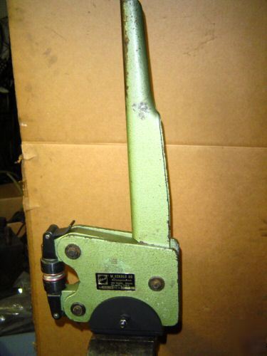 Eckold shrink - stretch machine hand operated