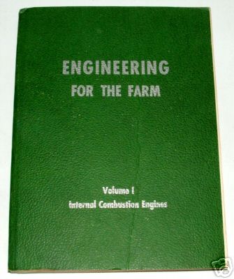 Farm engineering - internal combustion engine book