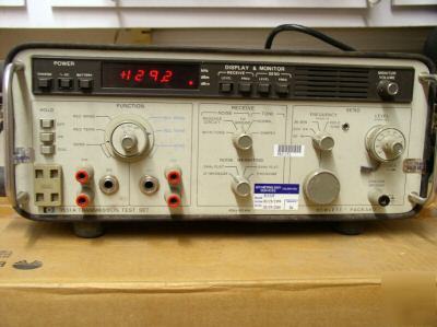Hp 3551A transmission test set option H10
