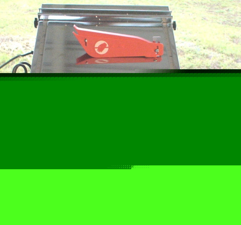 New 7'' bench top tile wet saw - 