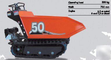 New cormidi 50 tracked dumper