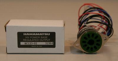 New hamamatsu p.s. for photomultiplier tube HC123-01 