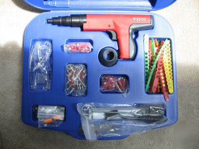 New powers 27 cal powder actuated tool w/extra parts