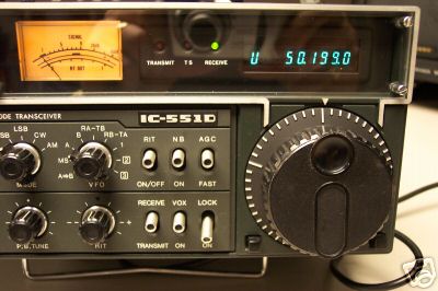 Nice condition icom ic-551D w/accessories no 