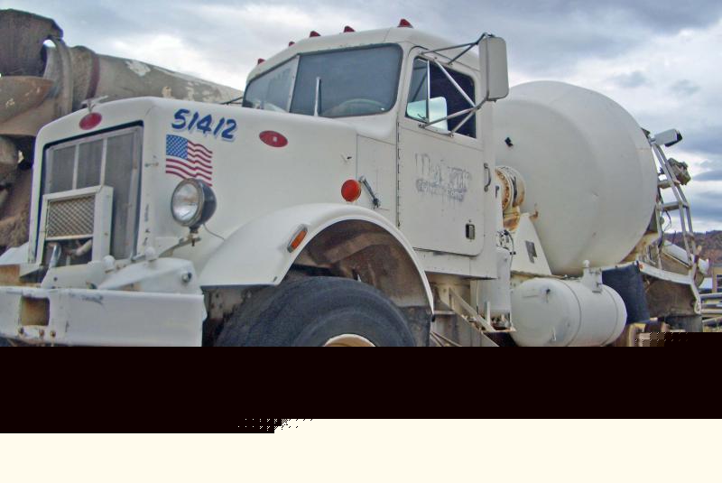 Peterbuilt challenge cook concrete boost a load mixer