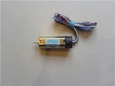 Pittmanexp brush dc motor/enc 22MM dia 24V p/n 6314S019