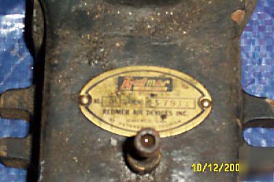 Redmer pneumatic air collet closer chuck mill lathe