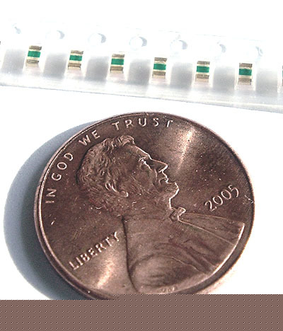 Surface mount chip leds ~ high efficiency red 0805 (50)