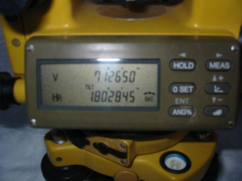 Topcon gts-303 dual display total station for surveying