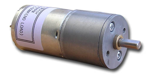 Two high torque dc gear motors 24V 300 rpm hobby