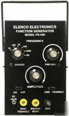 Wave function generator kit electronics test