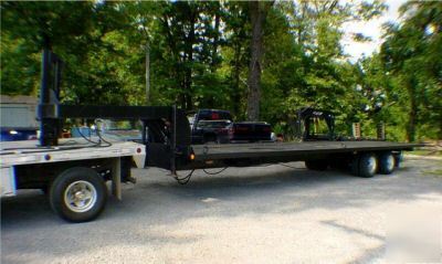 1978 landoll trailer 32 ft implement flatbed car hauler