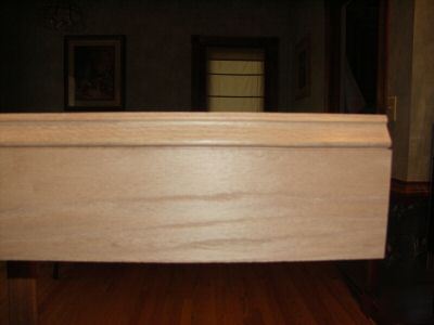 6IN red oak baseboard moulding molding trim hardwood 6F