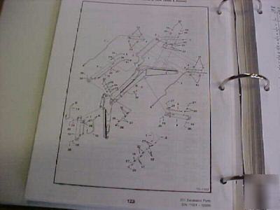 Bobcat 331 parts manual mini excavator repair shop