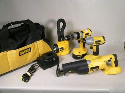 Dewalt 18V xrp cordless 4 pc tool combo kit $1 