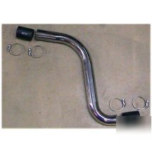 Ford fits 9N 2N 8N chrome air cleaner tube kit hoses