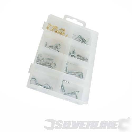 New 56PC screw & cornice hooks 371752