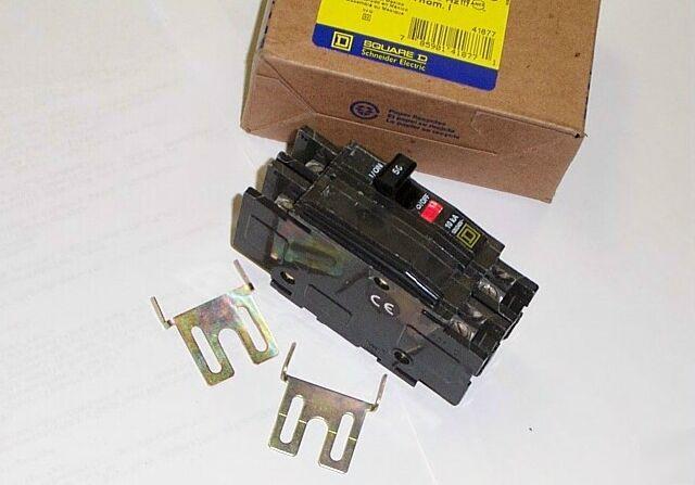 New square d circuit breaker qou 2P 50A QOU250