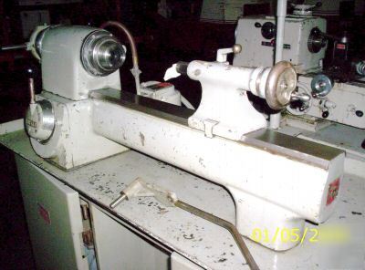 Rivett lathe by leland gifford co mdl 957-1205-6R 4'X28