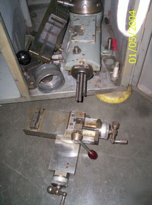 Rivett lathe by leland gifford co mdl 957-1205-6R 4'X28