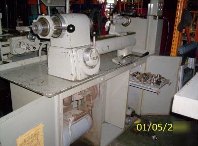 Rivett lathe by leland gifford co mdl 957-1205-6R 4'X28