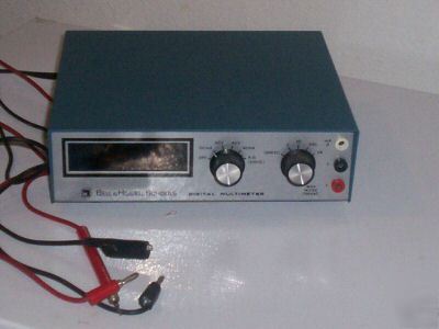 Bell & howell digital multimeter model 1MD-202-2