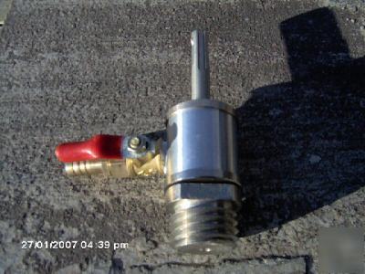 Core drill water swivel adapter diy granite tile saw